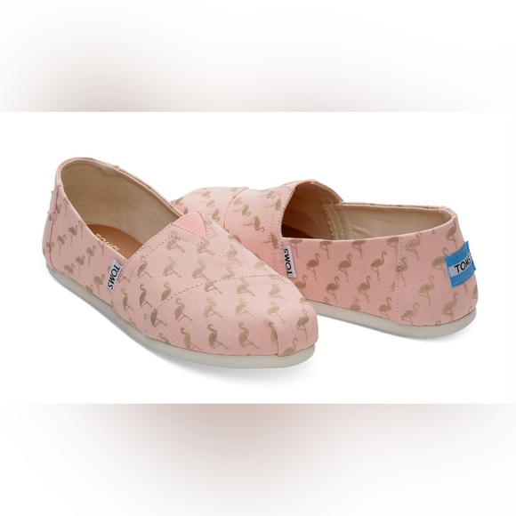 Toms Shoes - EUC Toms Flamingo Classics